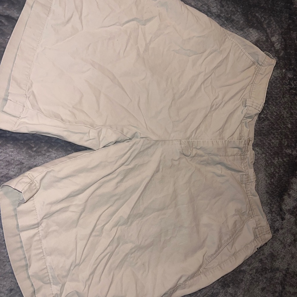 Men's Classic Tan Flat Front Shorts